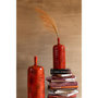 Voir la diapositive 4 : Paris Prix Vase Bouteille en Céramique  Akane  49cm Rouge