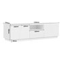 Voir la diapositive 3 : MERAX Meuble tv blanc 170 cm mdf