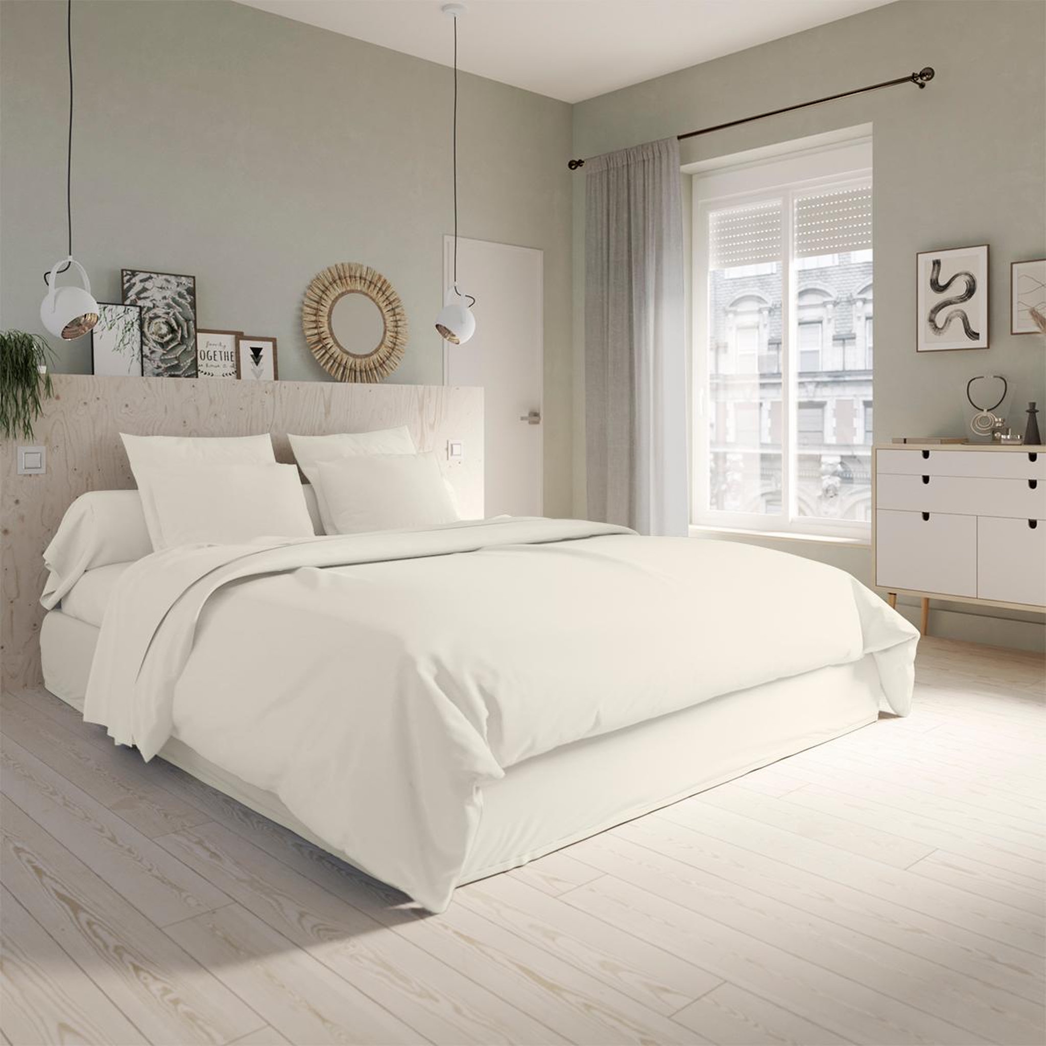 Voir la diapositive 1 : DODO Housse de couette Studio Coton Lin