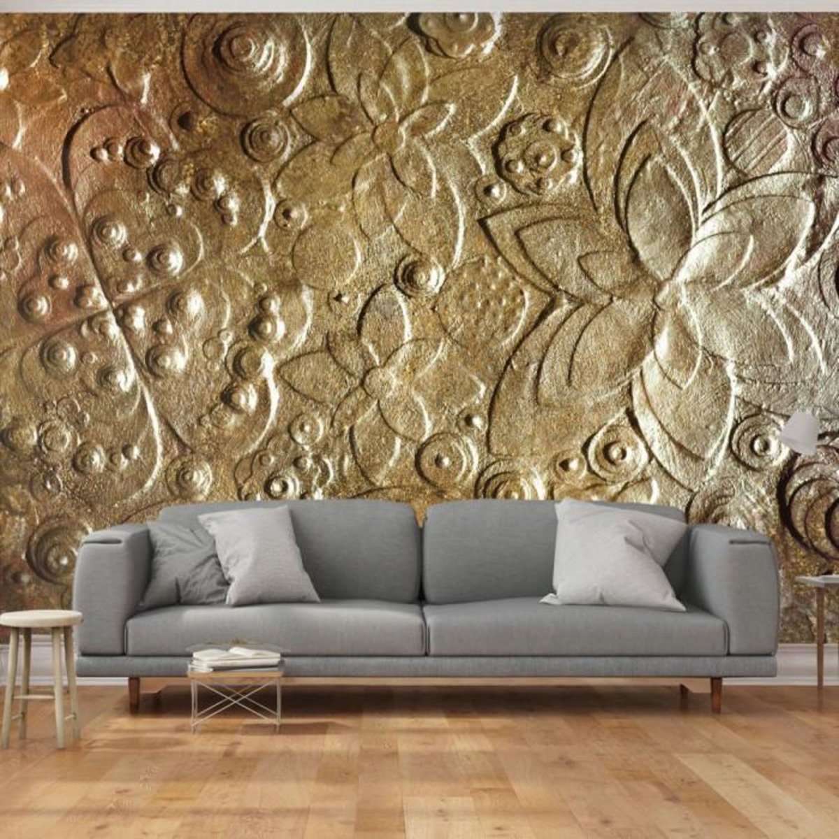 Paris Prix Papier Peint  Virtuosity of Gold