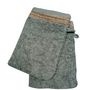 Voir la diapositive 2 : ACTUEL Lot 2 Gants de toilette fantaisies en coton 450gr/m²