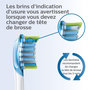 Voir la diapositive 5 : Philips Brossette dentaire Sonicare HX9044/17
