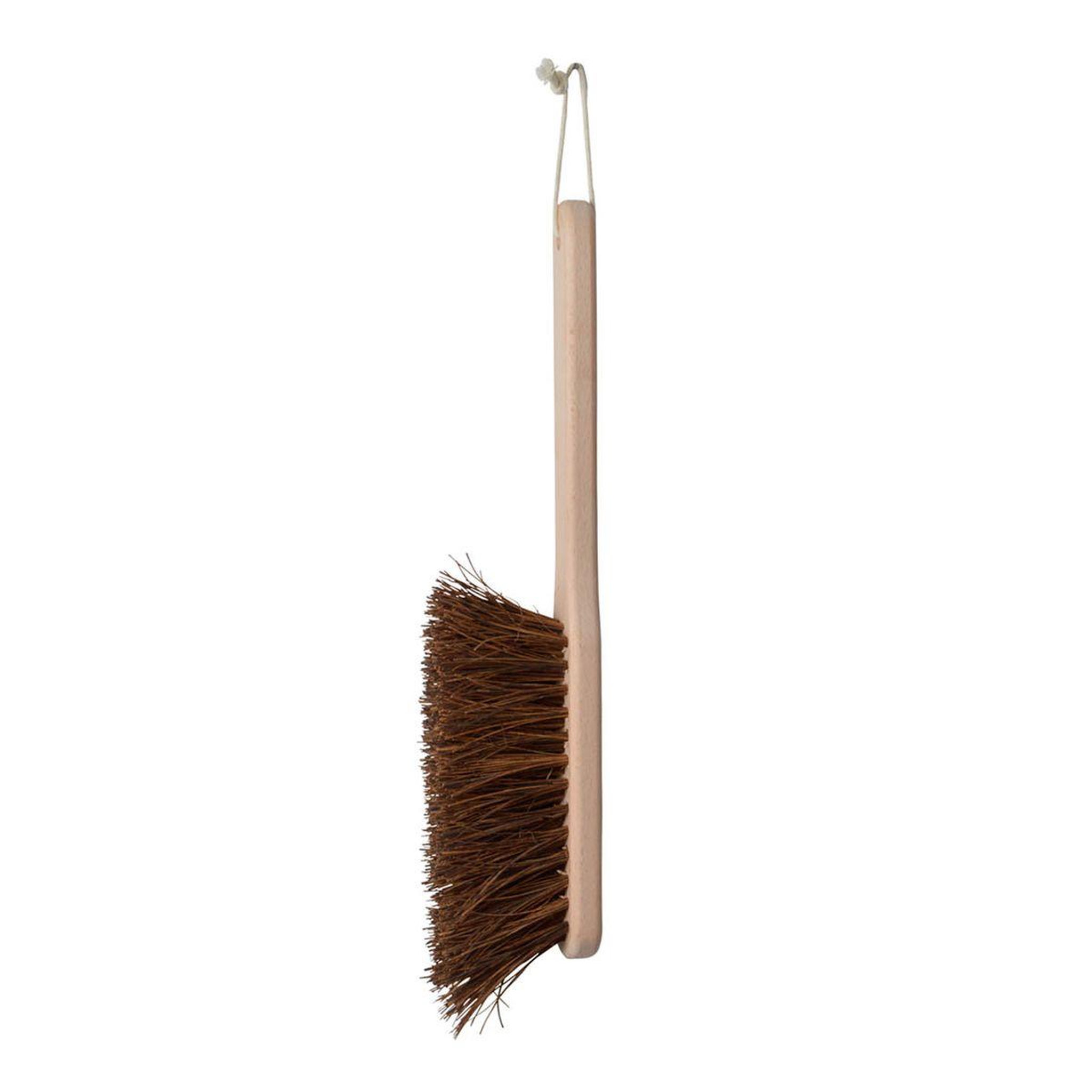HOMEA Balayette en bois  vintage  35cm naturel