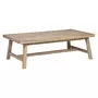  Table Basse en Bois Design  Aeris  130cm Beige