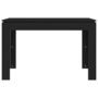 Voir la diapositive 4 : VIDAXL Table a manger Noir 120x60x76 cm Bois d'ingenierie