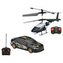 Voir la diapositive 1 : One Two Fun Hélicoptère de police infrarouge radiocommandé Hot Pursuit