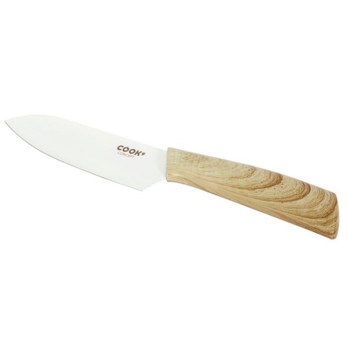 Paris Prix Couteau Santoku  Anti-Adhésif  24cm Naturel