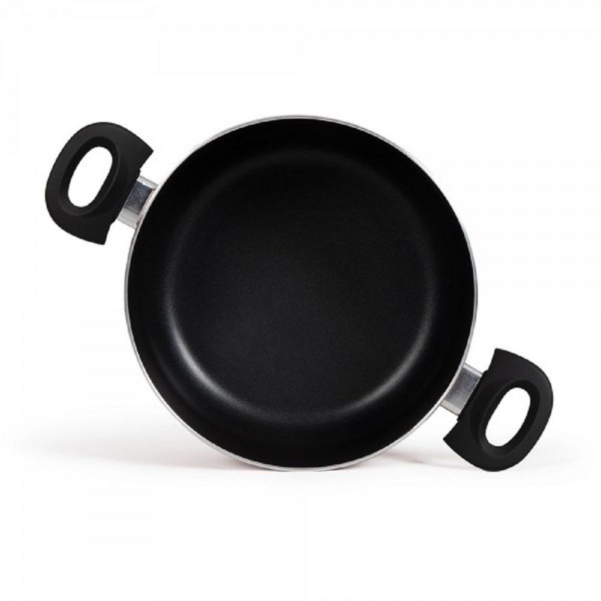 LIVOO Faitout aluminium 24cm avec couvercle - MEP150N