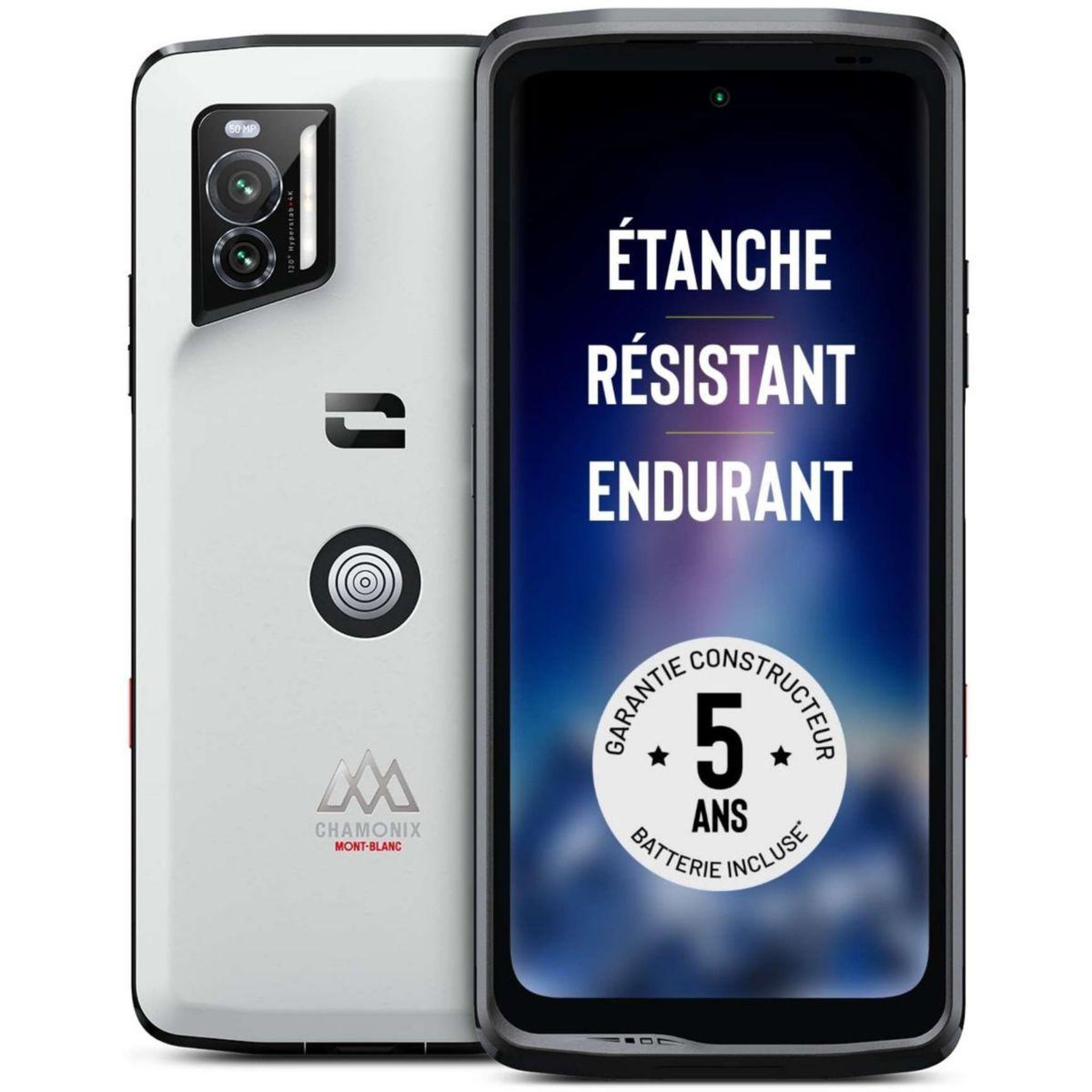 Voir la diapositive 2 : CROSSCALL Smartphone stellar-x5s chamonix mont blanc