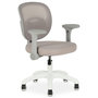 Voir la diapositive 3 : IDIMEX Chaise de bureau enfant AMELIA réglable en tissu mesh