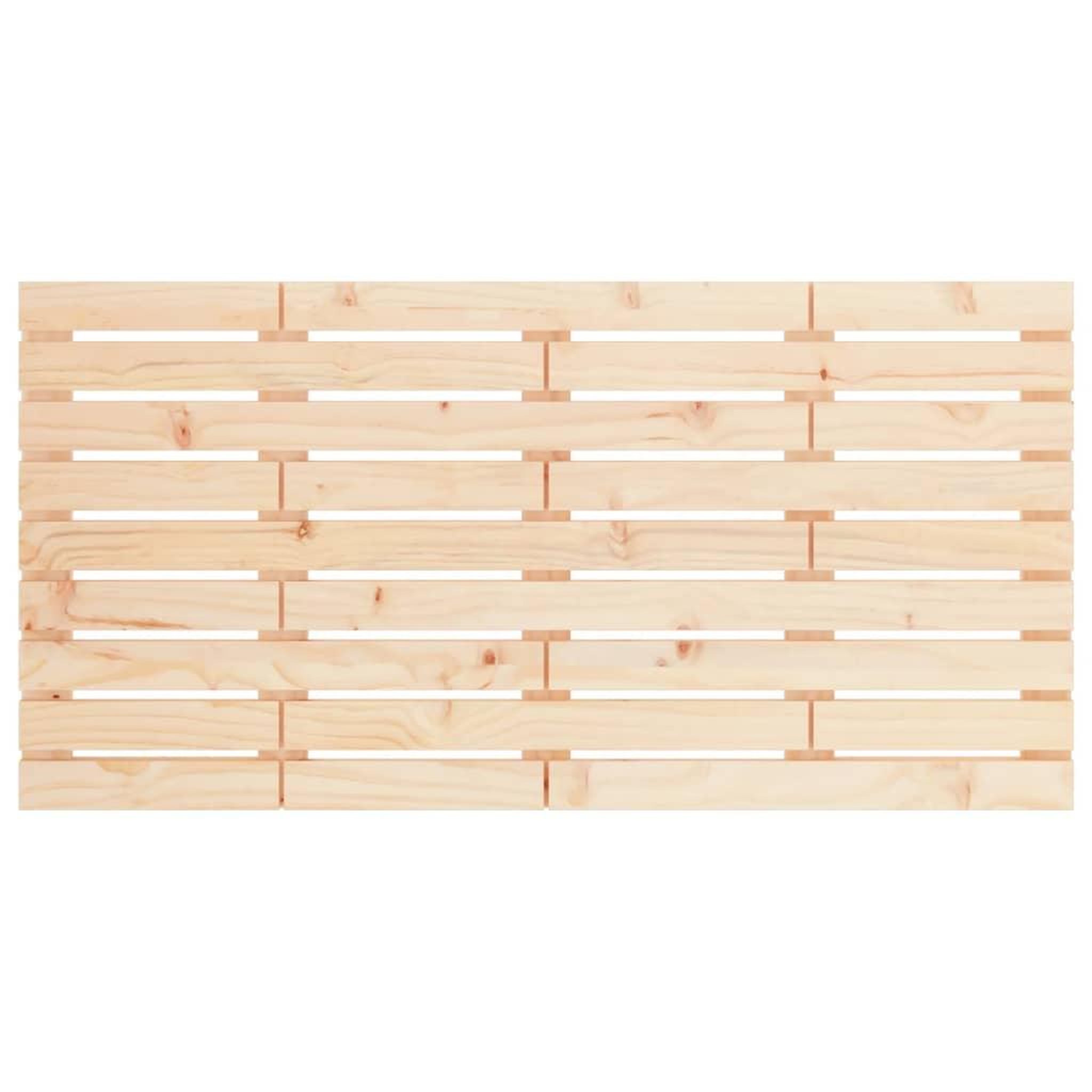 Voir la diapositive 4 : VIDAXL Tete de lit murale 156x3x63 cm Bois massif de pin