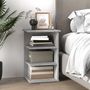 Voir la diapositive 3 : VIDAXL Armoire latérale Gris béton 35x35x55 cm Aggloméré