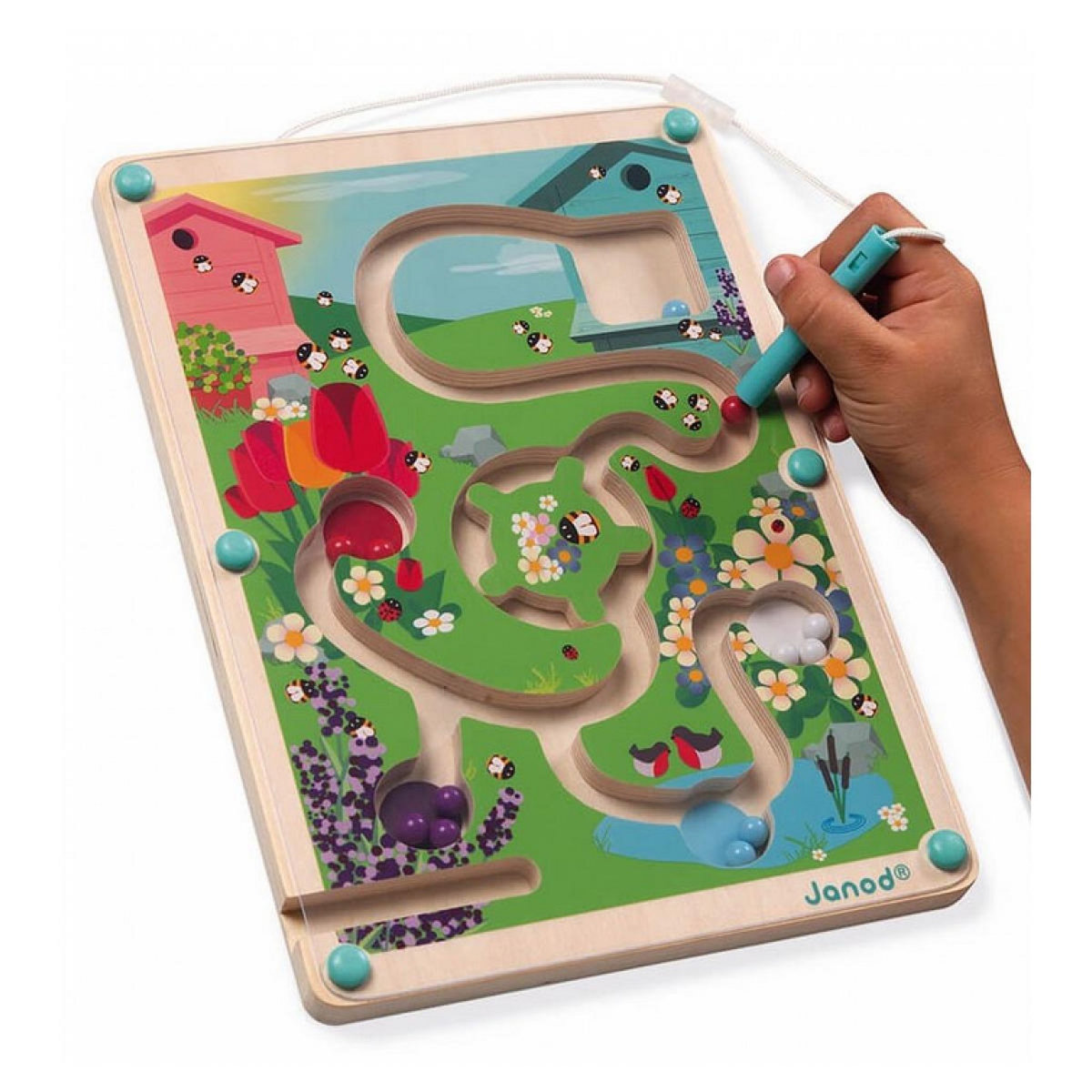 Juratoys-Janod Labyrinthe a billes Ruche