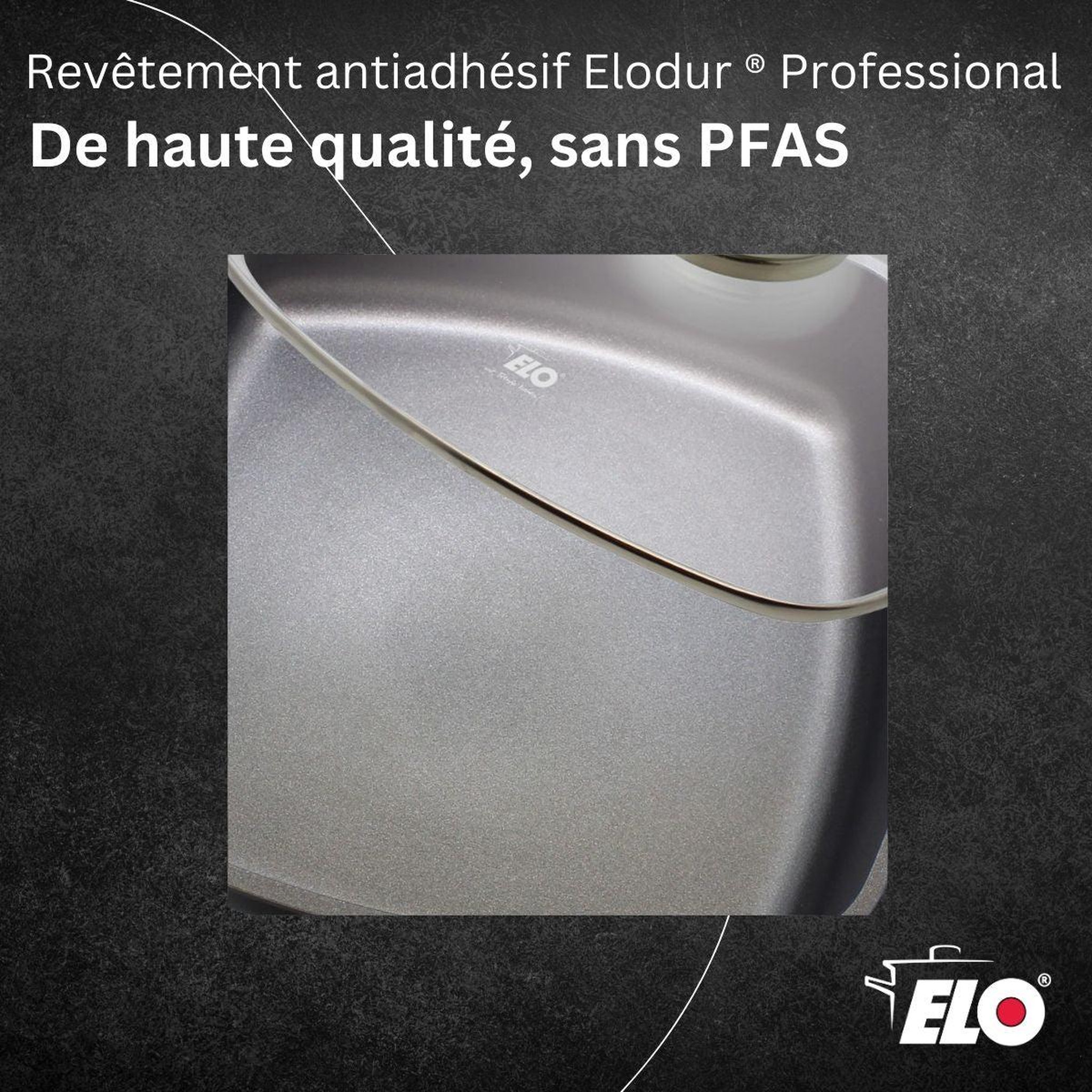 Voir la diapositive 5 : ELO Cocotte 28 x 28 cm en fonte aluminium antiadhésive 3,6 l elo alucast