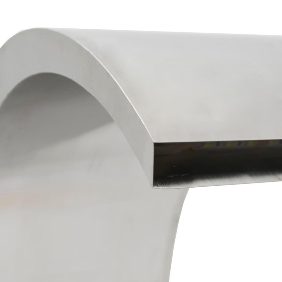 VIDAXL Fontaine de piscine avec LED 22x60x70 cm Acier inoxydable 304