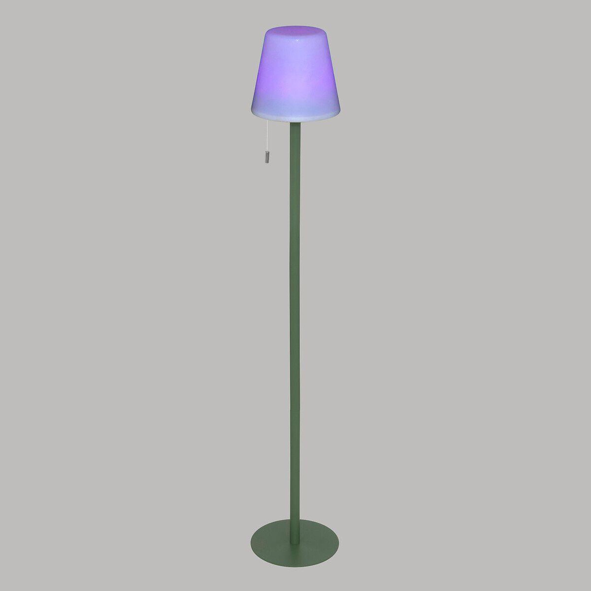 Voir la diapositive 5 : ATMOSPHERA Lampadaire d'extérieur  zack  108cm vert olive