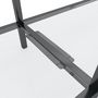 Voir la diapositive 5 : VIDAXL Table console Transparent 200x35x75,5 cm Verre trempe
