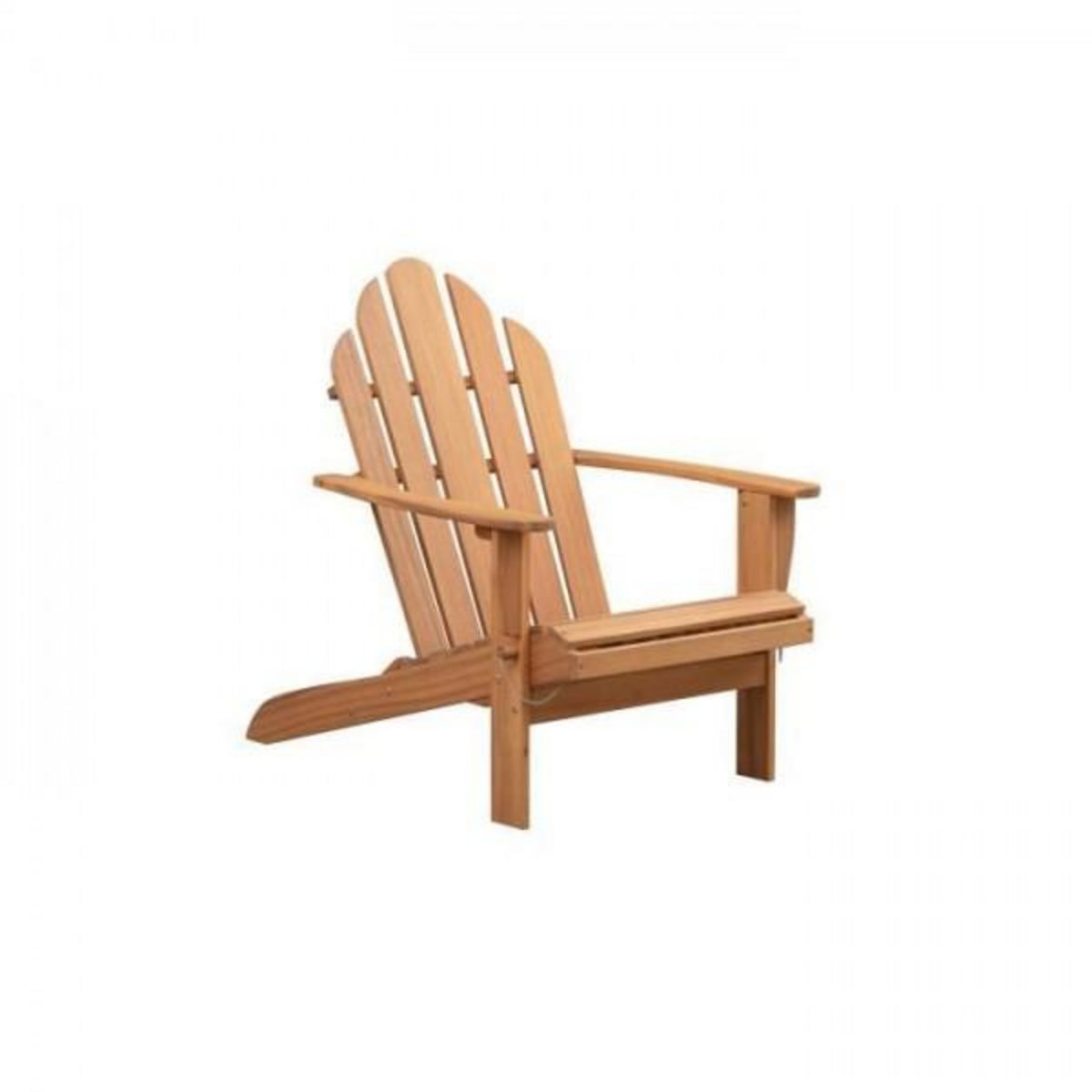 MARKET24 Fauteuil de jardin pliable en bois d'Acacia FSC - 72,5 x 89,5 x H.94 cm