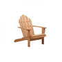 Voir la diapositive 1 : MARKET24 Fauteuil de jardin pliable en bois d'Acacia FSC - 72,5 x 89,5 x H.94 cm
