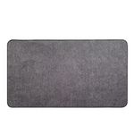 LUANCE Tapis  Luance 45x60cm Velours. Coloris disponibles : Gris
