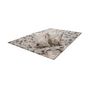 Voir la diapositive 3 : Paris Prix Coussin Design en Cuir  Spark  45x45cm Ivoire & Chrome