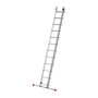 Voir la diapositive 4 : HAILO Echelle coulissante à main 2 plans 2x12 échelons 6m/6,75m en aluminium Hailo ProfiStep Duo