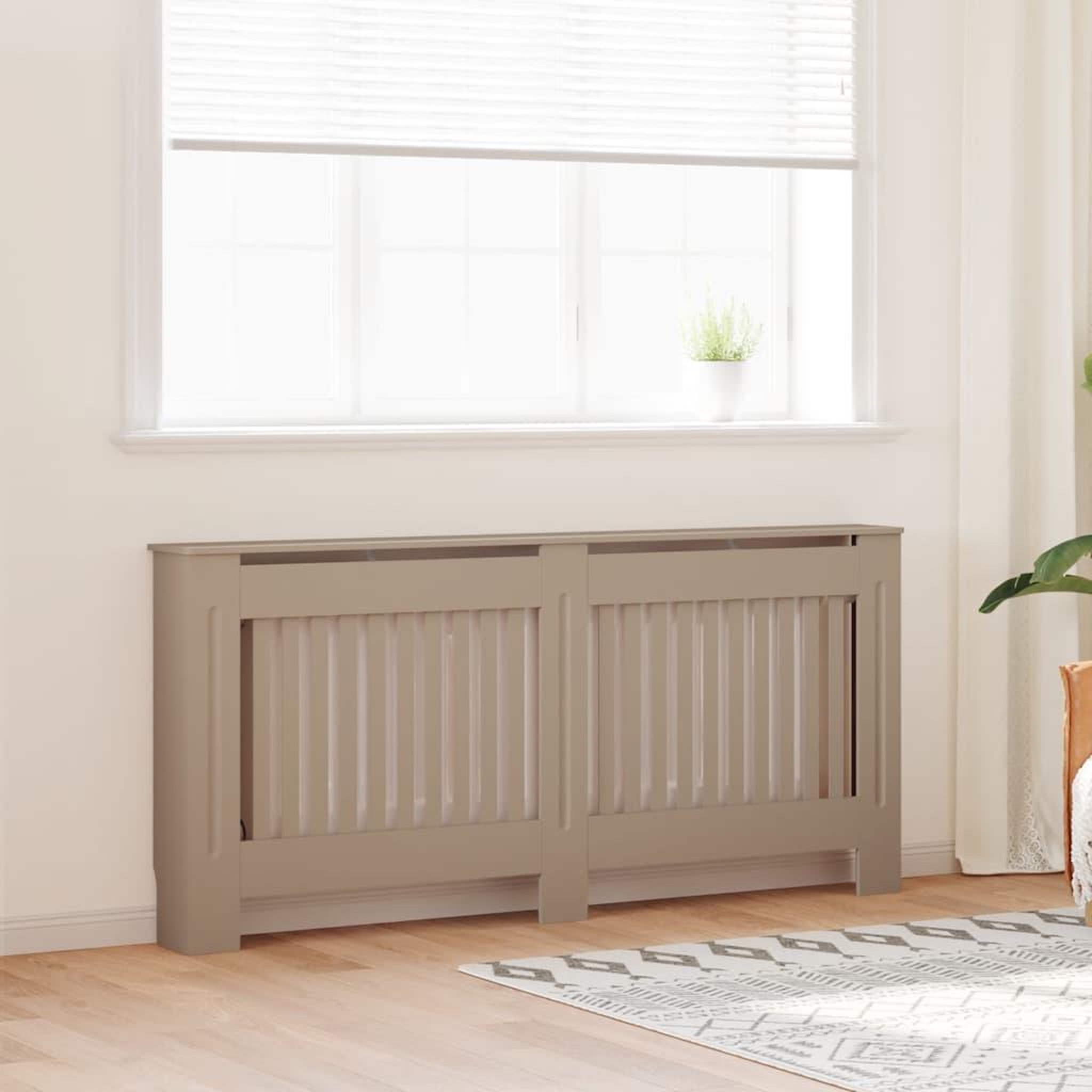 VIDAXL Cache-radiateur 172x19x81 cm MDF