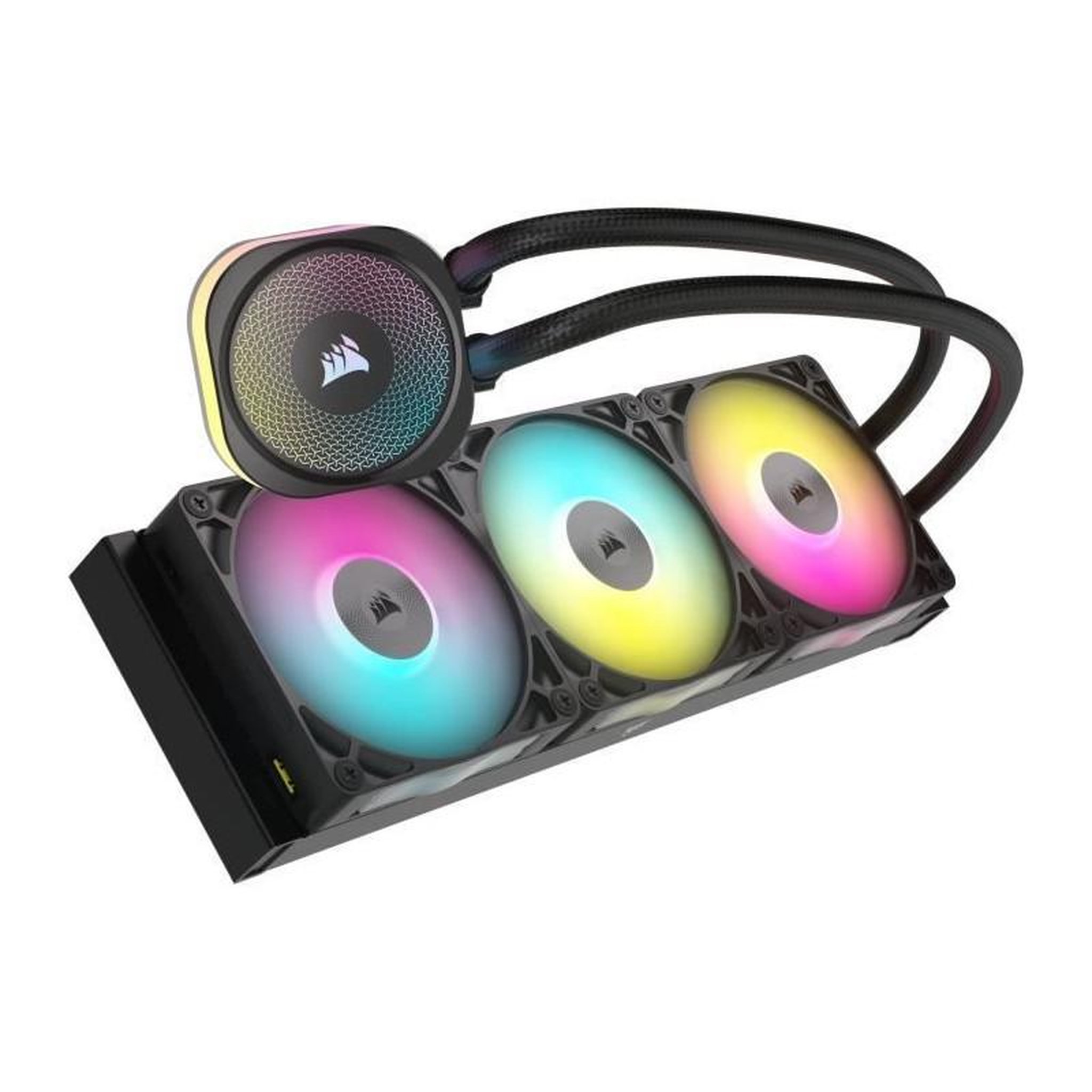 Voir la diapositive 3 : Corsair Watercooling - CORSAIR - iCUE LINK TITAN 360 RX - RGB - Noir