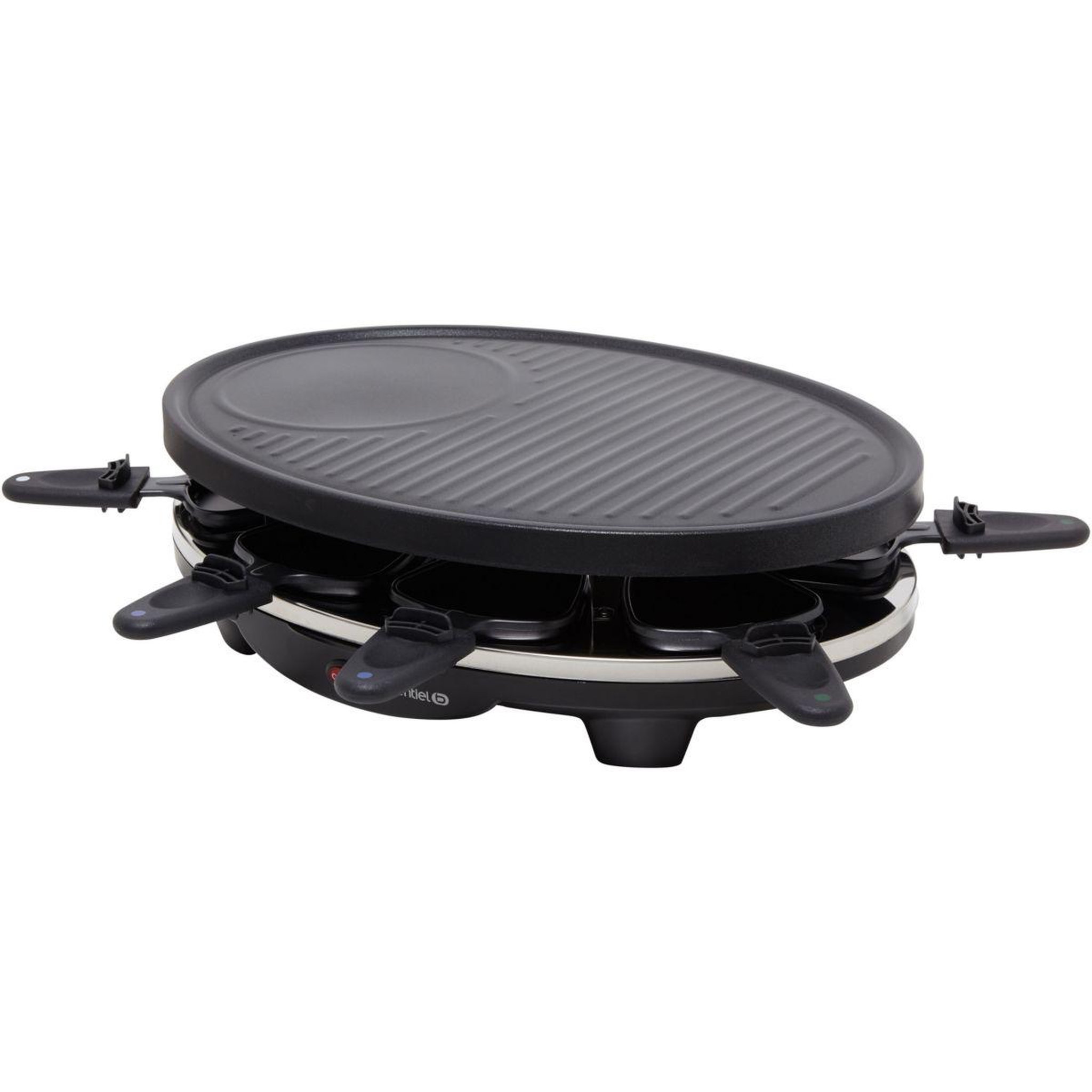 Voir la diapositive 2 : ESSENTIEL B Raclette ergp5 8 personnes 3 en 1 from'party