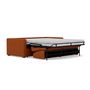 Voir la diapositive 5 : BEST MOBILIER Julia - canapé 3 places convertible express couchage quotidien 140 cm matelas 18 cm en tissu