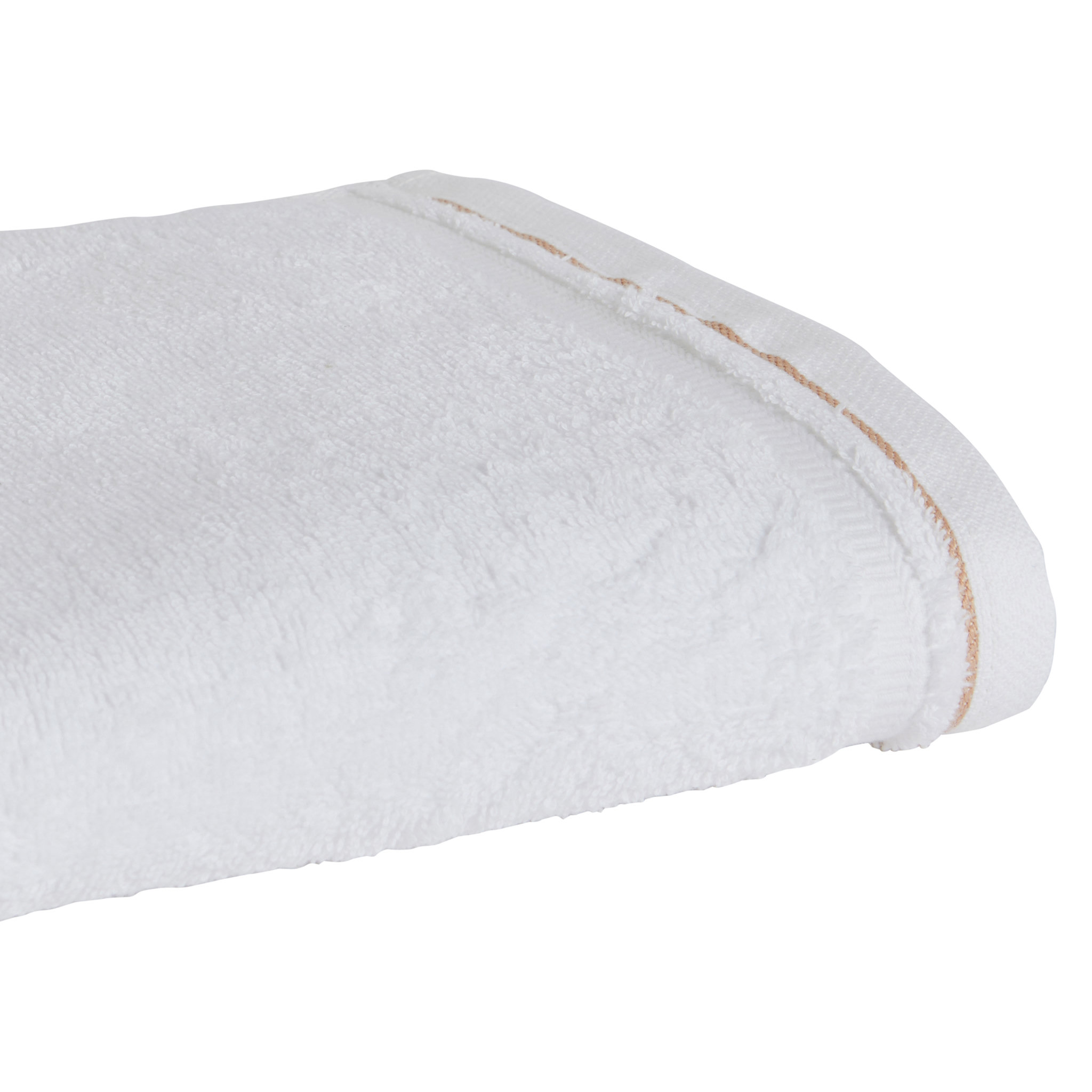 Voir la diapositive 2 : ACTUEL Serviette de toilette unie en coton  450 g/m²