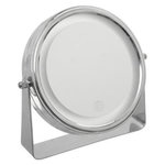 FIVE Miroir sur Pied Pivotant Tactile  Led  20cm Argent