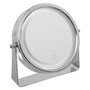 Voir la diapositive 1 : FIVE Miroir sur Pied Pivotant Tactile  Led  20cm Argent