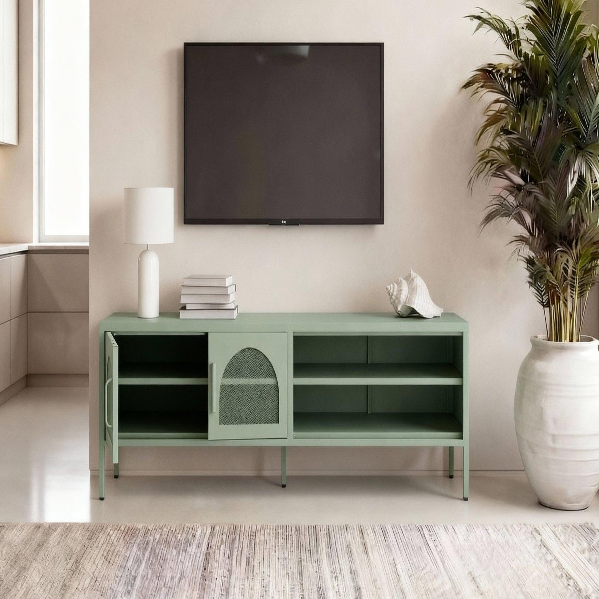 Voir la diapositive 5 : CASANOVA PARIS Aveno - meuble tv 160cm en métal