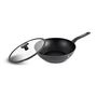 Voir la diapositive 2 : DURAND DUPONT Wok forgé 28 cm