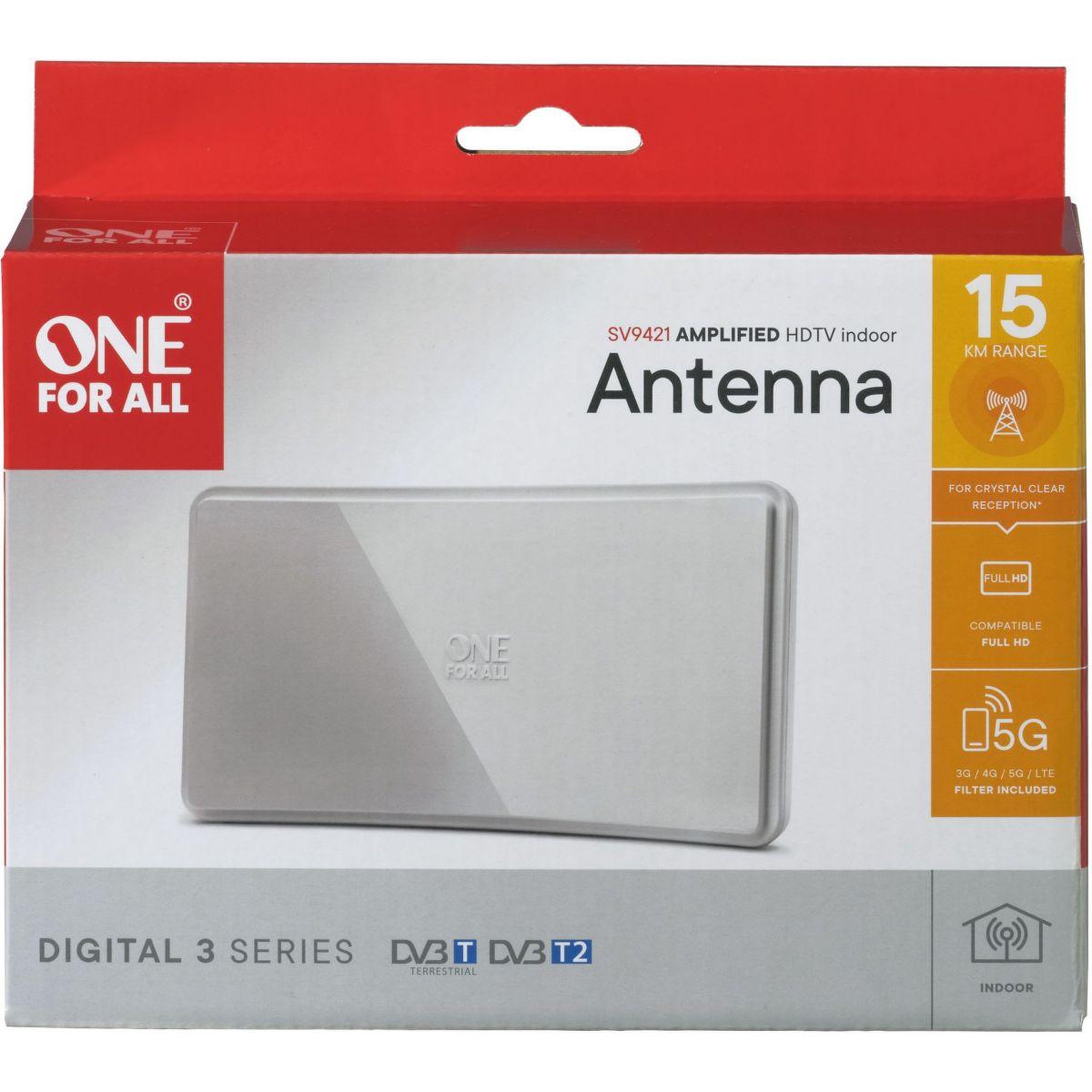 Voir la diapositive 3 : One For All Antenne intérieure sv9421
