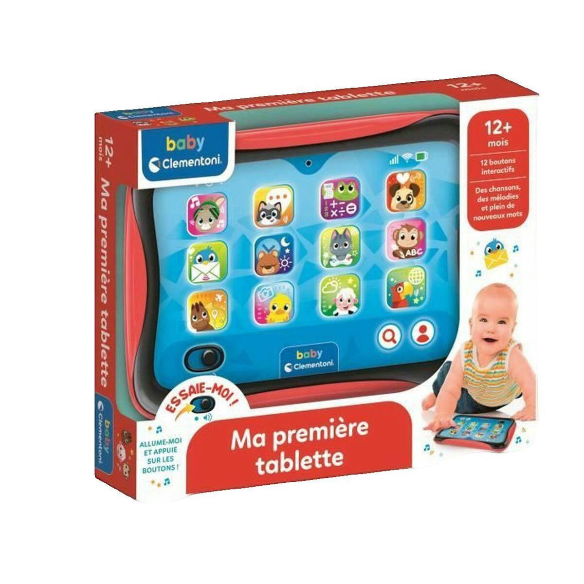 CLEMENTONI Tablette Parlante Clementoni colorée