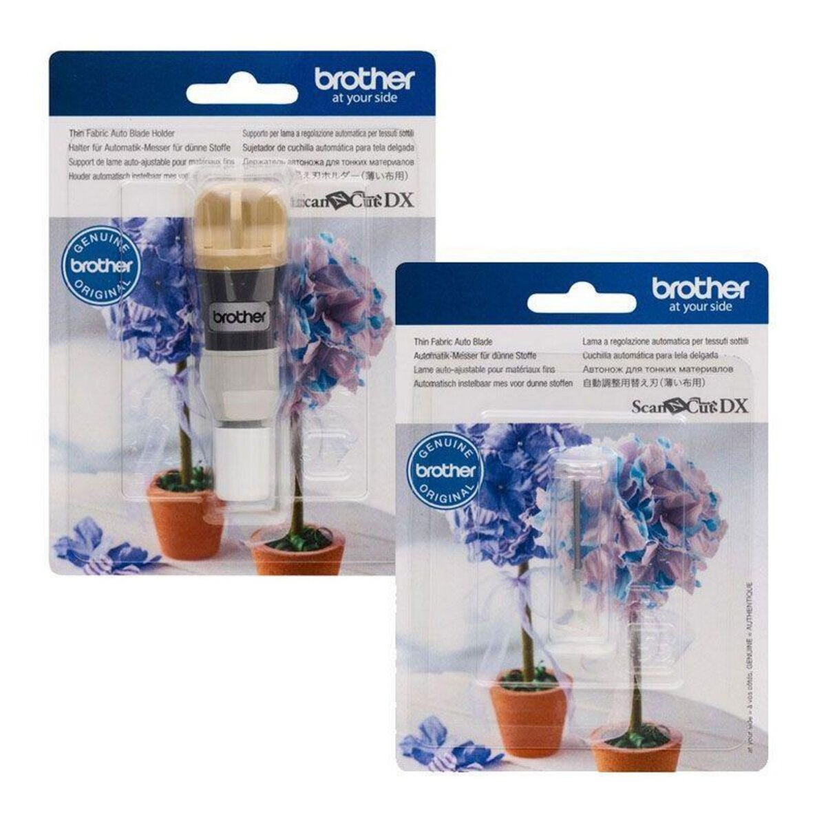 Brother Support et Lame de découpe auto-ajustable pour matériaux fins - ScanNCut SDX1000 et 1200