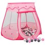 Voir la diapositive 1 : VIDAXL Tente de jeu pour enfants avec 250 balles Rose 102x102x82 cm