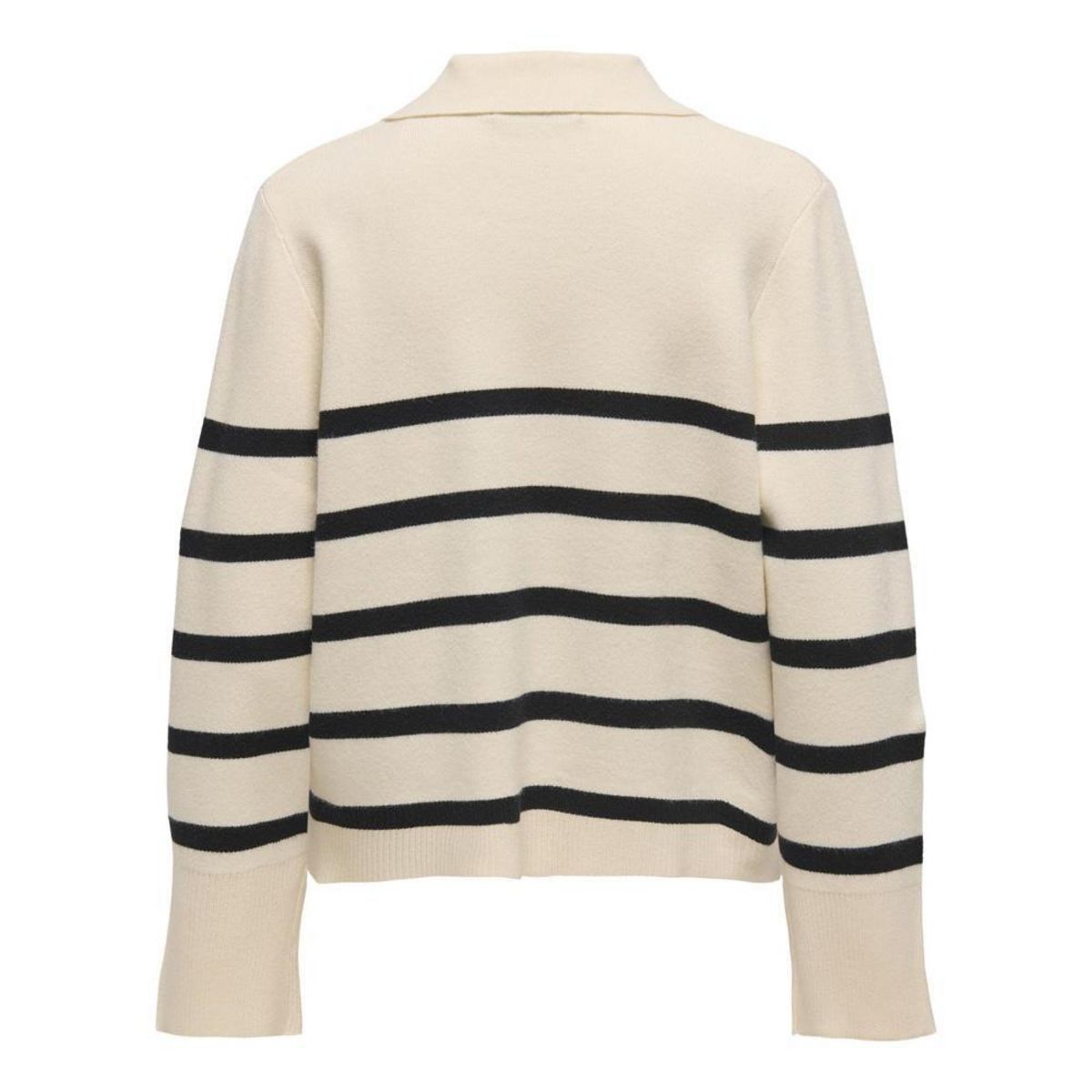 Only Pull Ecru/Noir Femme Only Monica