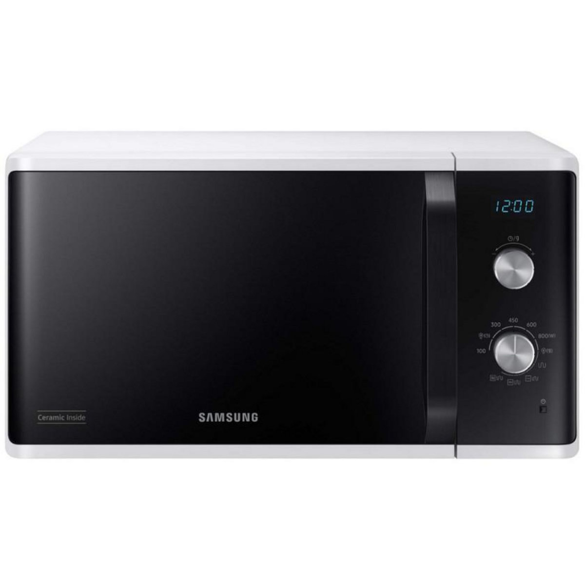 Samsung Micro-ondes grill 23l 800w blanc - mg23k3614aw