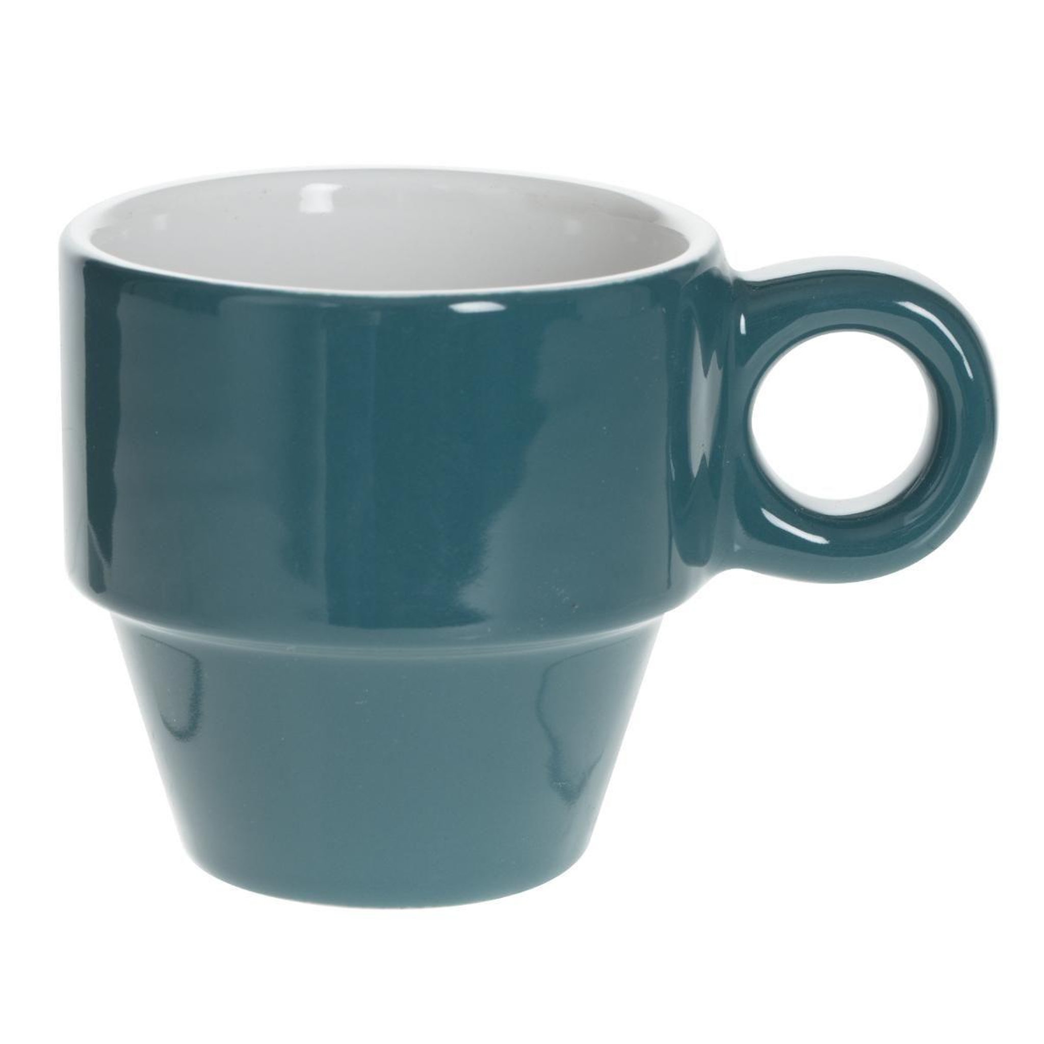 Voir la diapositive 6 : SECRET DE GOURMET Lot de 6 tasses & porte capsules  rack  5cl multicolore