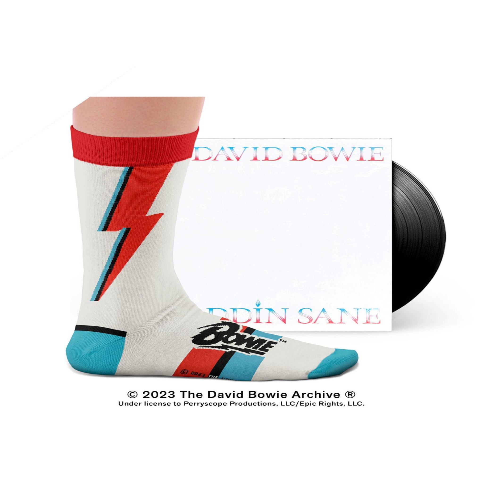 Voir la diapositive 2 : SOCK AFFAIRS Chaussettes david bowie, aladdin sane