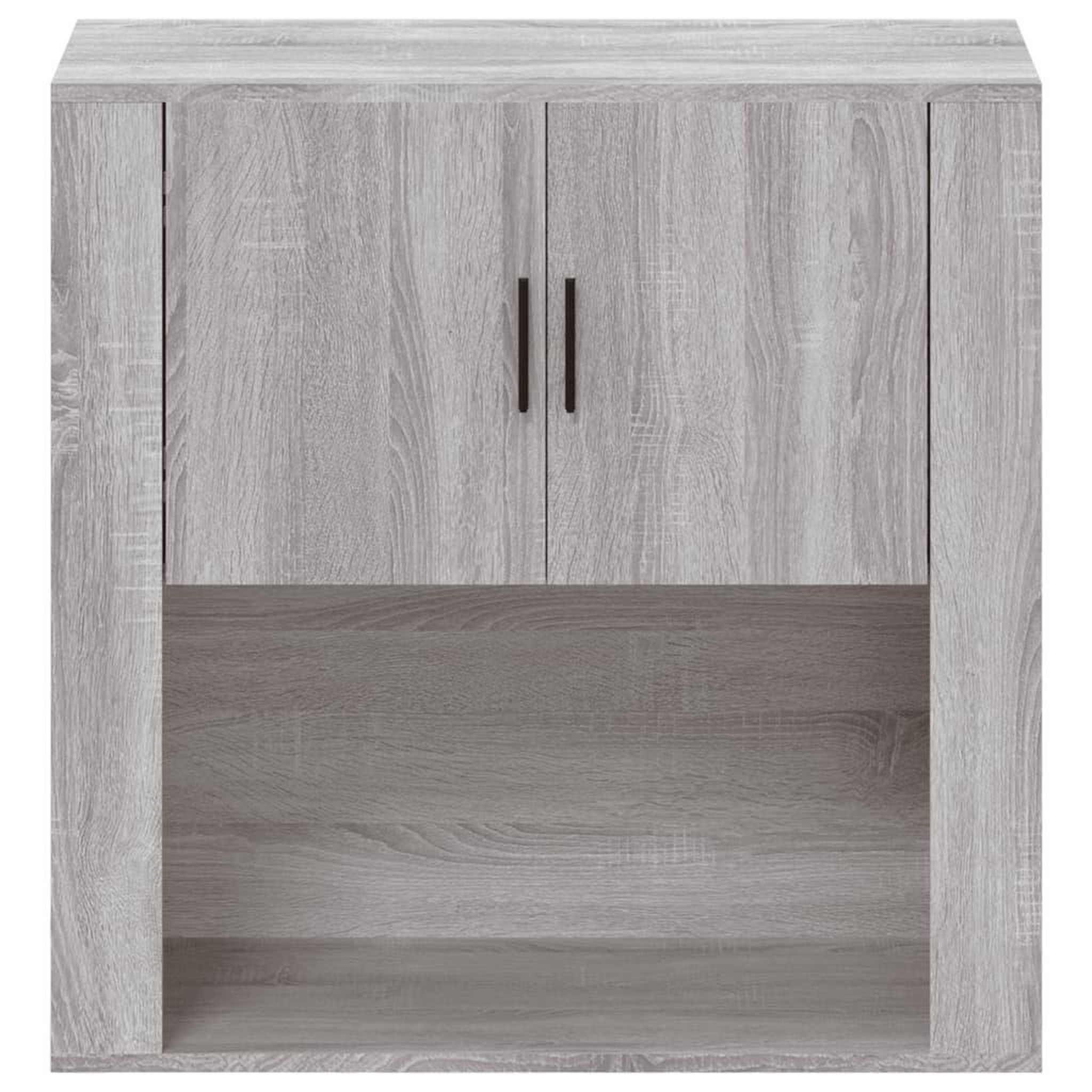 Voir la diapositive 3 : VIDAXL Armoire murale Sonoma gris 80x33x80 cm Bois d'ingenierie