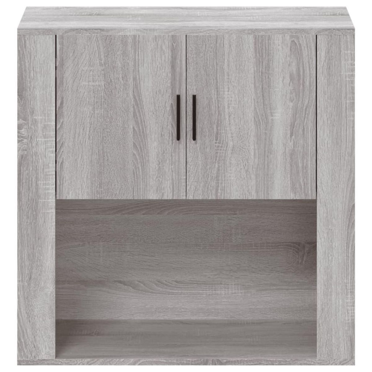 VIDAXL Armoire murale Sonoma gris 80x33x80 cm Bois d'ingenierie