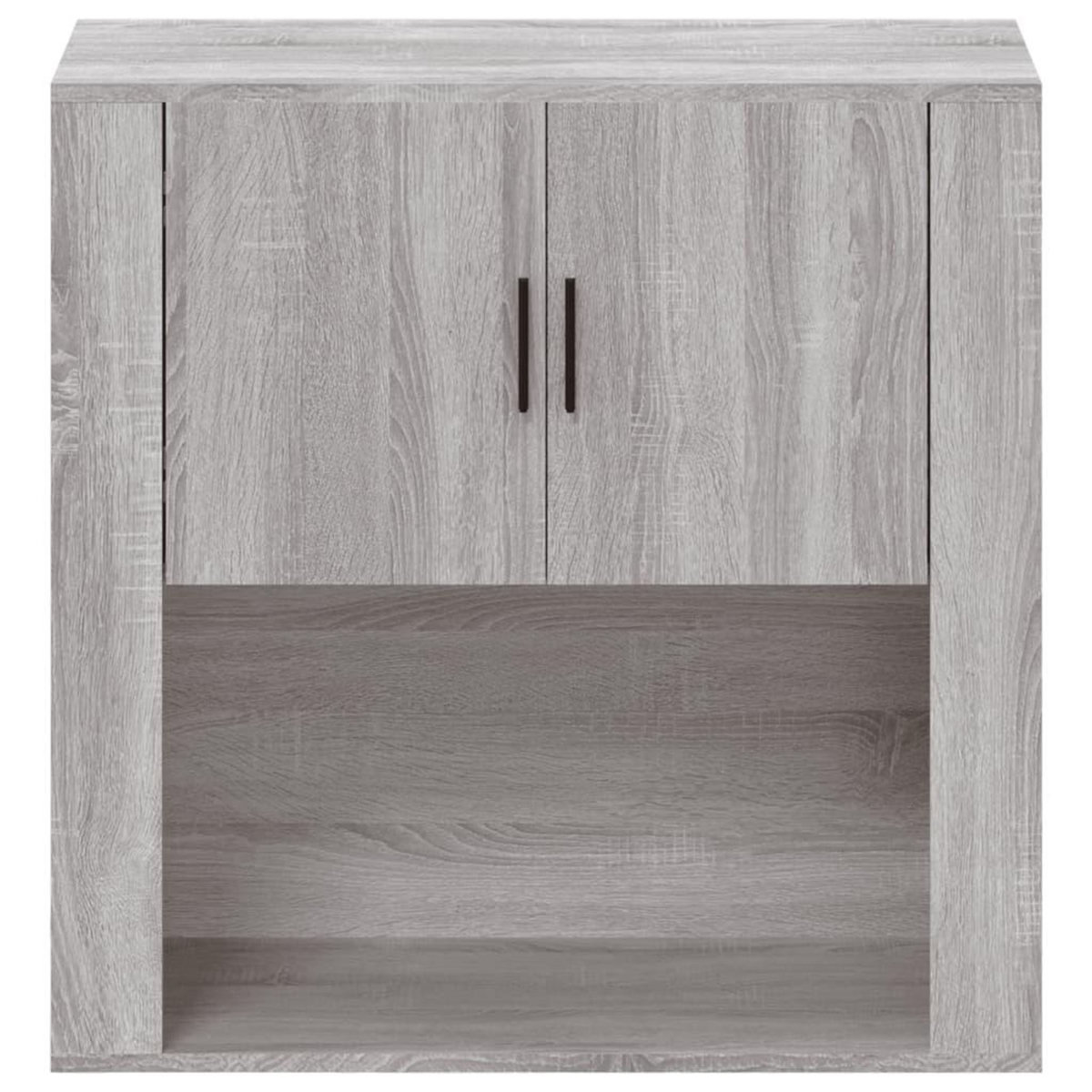VIDAXL Armoire murale Sonoma gris 80x33x80 cm Bois d'ingenierie