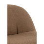 Voir la diapositive 5 : Paris Prix Fauteuil Design Bouclette  Teddy  88cm Marron