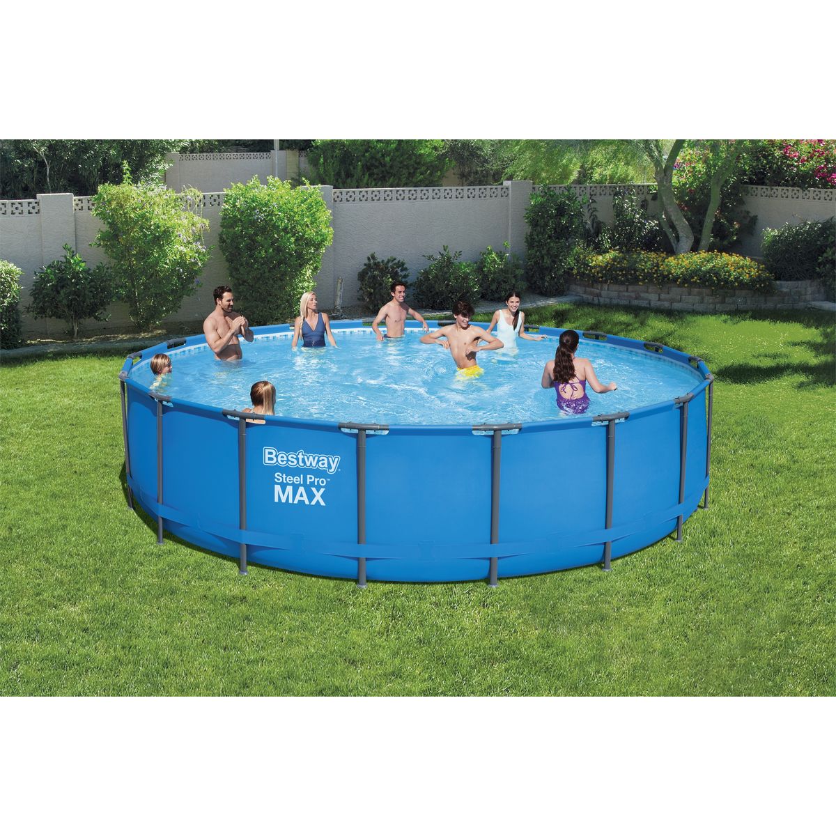 BESTWAY Piscine hors sol ronde Steel Pro Max&trade; D549xh122 cm