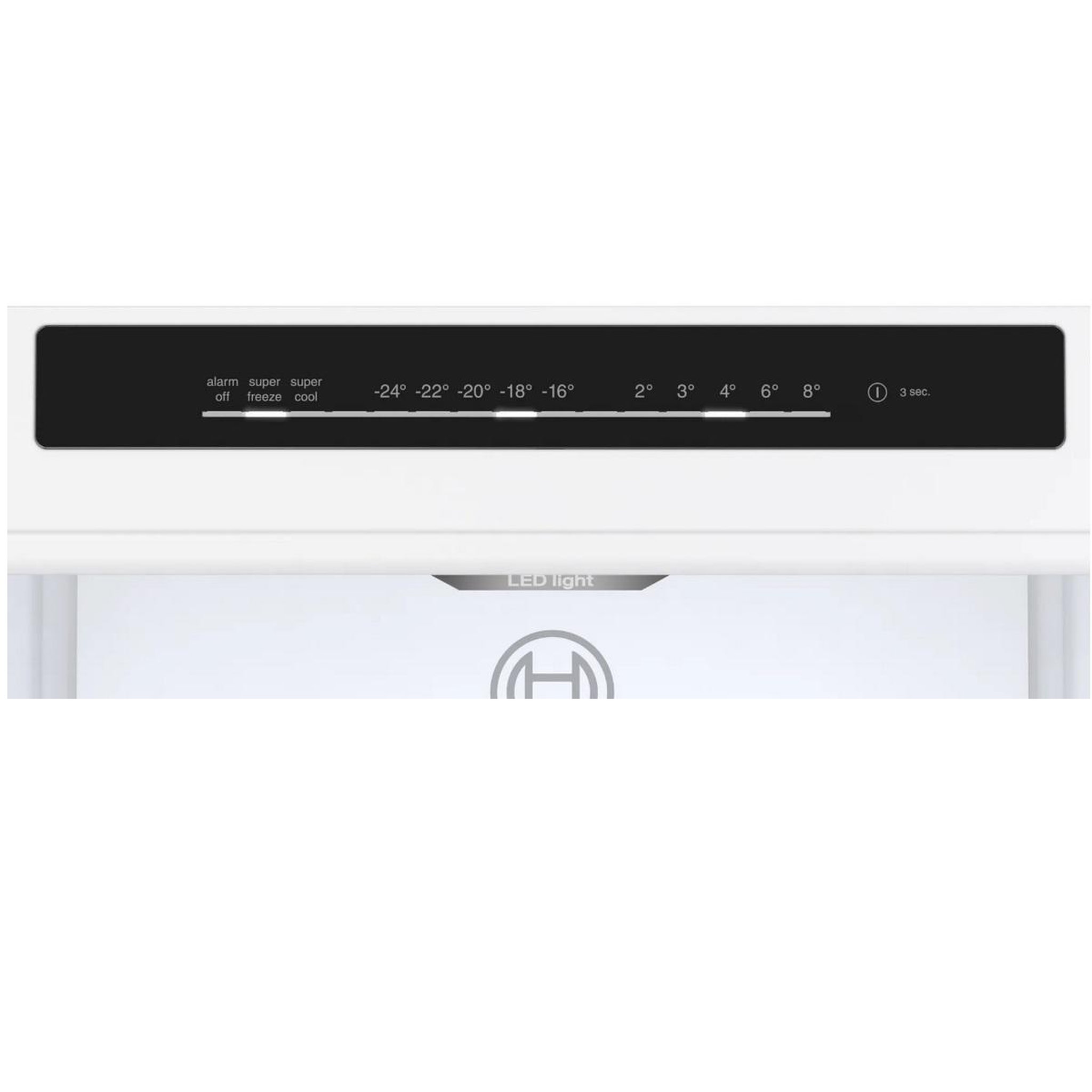 Voir la diapositive 5 : BOSCH Réfrigérateur combiné 60cm 321cm nofrost - KGN362WDF