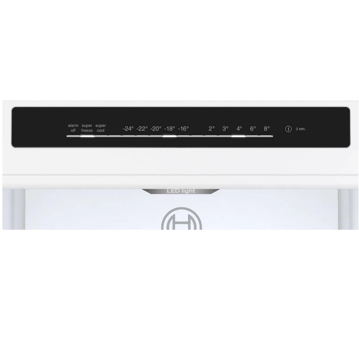 BOSCH Réfrigérateur combiné 60cm 321cm nofrost - KGN362WDF